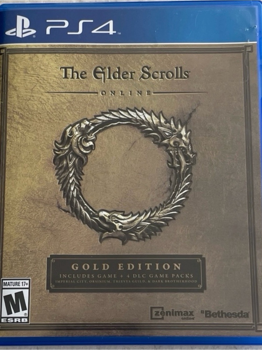 The Elder Scrolls Online Gold Edition PS4 PlayStation 4